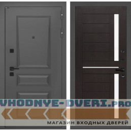 Входная дверь орлеан 02 - венге, стекло белое купить за 37500 руб. у производителя Лабиринт