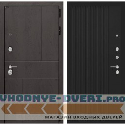 Входная дверь Лабиринт URBAN 29 - Черный кварц