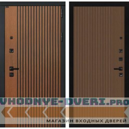 Входная дверь STORM 29 - Дуб кантри темный