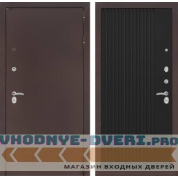 Входная дверь Лабиринт CLASSIC антик медный 29 - Черный кварц
