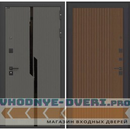 Входная дверь CARBON 29 - Дуб кантри темный