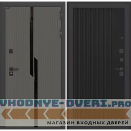 Входная дверь CARBON 29 - Черный кварц