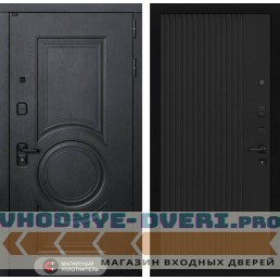 Входная дверь Лабиринт GRAND 29 - Черный кварц