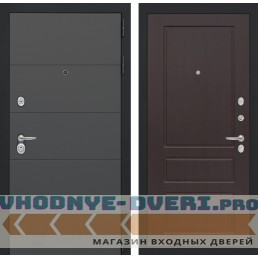 Входная дверь Лабиринт ART 03 - Орех премиум
