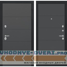 Входная дверь Лабиринт ART 13 - Графит софт
