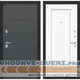 Входная дверь Лабиринт ART 27 - Эмаль RAL 9003