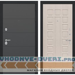 Входная дверь Лабиринт ART 04 - Беленый дуб