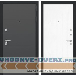 Входная дверь Лабиринт ART 07 - Белое дерево