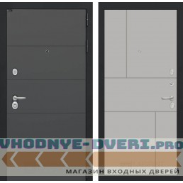 Входная дверь Лабиринт ART 21 - Грей софт