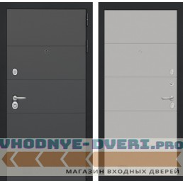 Входная дверь Лабиринт ART 13 - Грей софт
