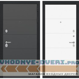 Входная дверь Лабиринт ART 13 - Белый софт