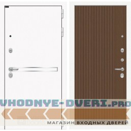 Входная дверь Лабиринт Лайн WHITE 29 - Дуб кантри темный