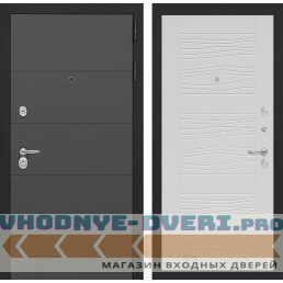 Входная дверь Лабиринт ART 06 - Белое дерево