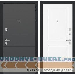 Входная дверь Лабиринт ART 11 - Белый софт