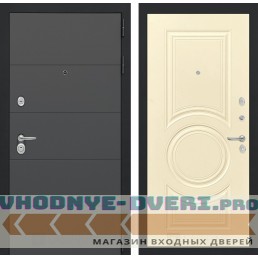 Входная дверь Лабиринт ART 23 - Шампань софт