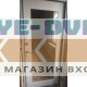 Входная дверь Лабиринт Атлантик с Зеркалом 18 - Белое дерево