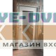 Входная дверь Лабиринт Атлантик с Зеркалом 18 - Белое дерево