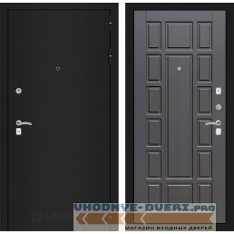 Входная дверь Лабиринт CLASSIC шагрень черная 12 - Венге