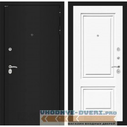 Входная дверь Лабиринт CLASSIC шагрень черная 26 - Эмаль RAL 9003