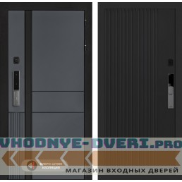 Входная дверь Эволаб Смарт 29 - Черный кварц