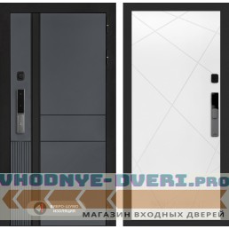 Входная дверь Эволаб Смарт 24 - Белый софт