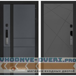 Входная дверь Эволаб Смарт 24 - Графит софт