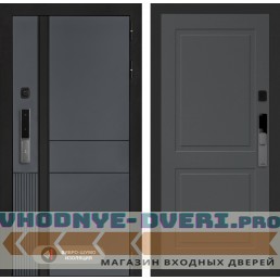 Входная дверь Эволаб Смарт 11 - Графит софт