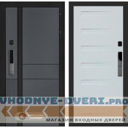 Входная дверь Эволаб Смарт 14 - Дуб кантри белый