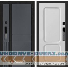 Входная дверь Эволаб Смарт 09 - Белый софт