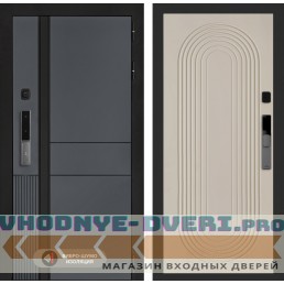 Входная дверь Эволаб Смарт 33 - Капучино
