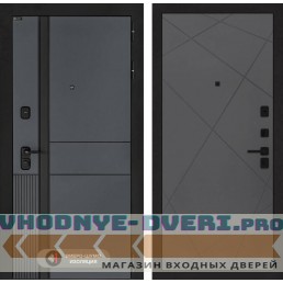Входная дверь EVOLAB 24 - Графит софт