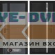 Входная дверь Эволаб 31 - Черный кварц, зеркальная вставка с тонировкой