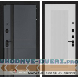 Входная дверь EVOLAB 30 - Белый рельеф софт