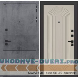 Входная дверь Лабиринт Инфинити 33 - Капучино Входная дверь Лабиринт Инфинити 33 - Капучино