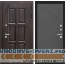 Входная дверь Лондон 24 - Графит софт