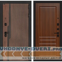 Входная дверь KARMINA 03 - Орех бренди