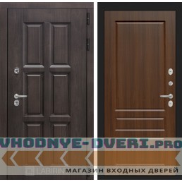 Входная дверь Лондон 03 - Орех бренди
