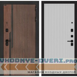 Входная дверь KARMINA 29 - Белый рельеф софт