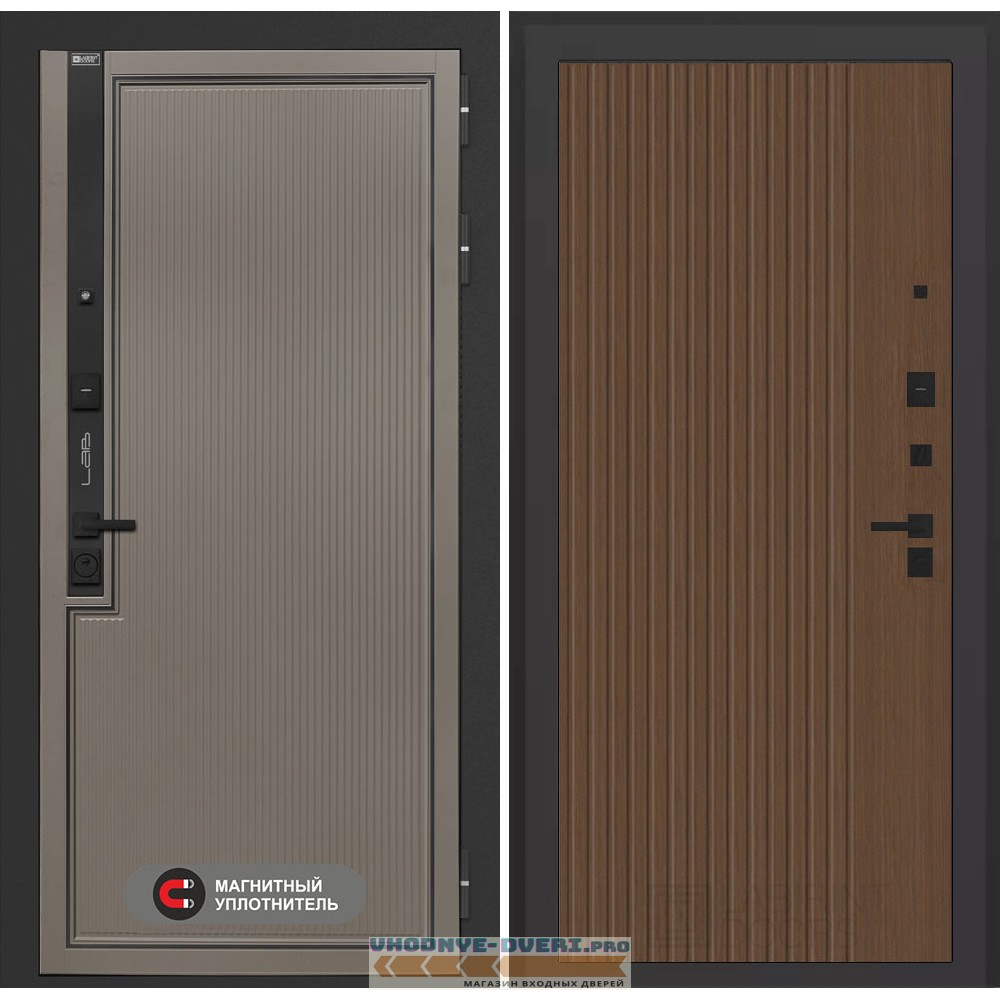 Входная дверь Лаб 1 Про - 29 Дуб кантри темный