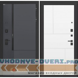 Входная дверь Лаб 2 Про 21 - Белый софт