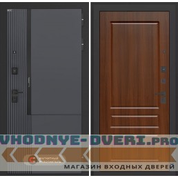 Входная дверь Лаб 2 Про - 03 Орех бренди