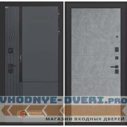 Входная дверь Лаб 2 Про 21 - Бетон светлый