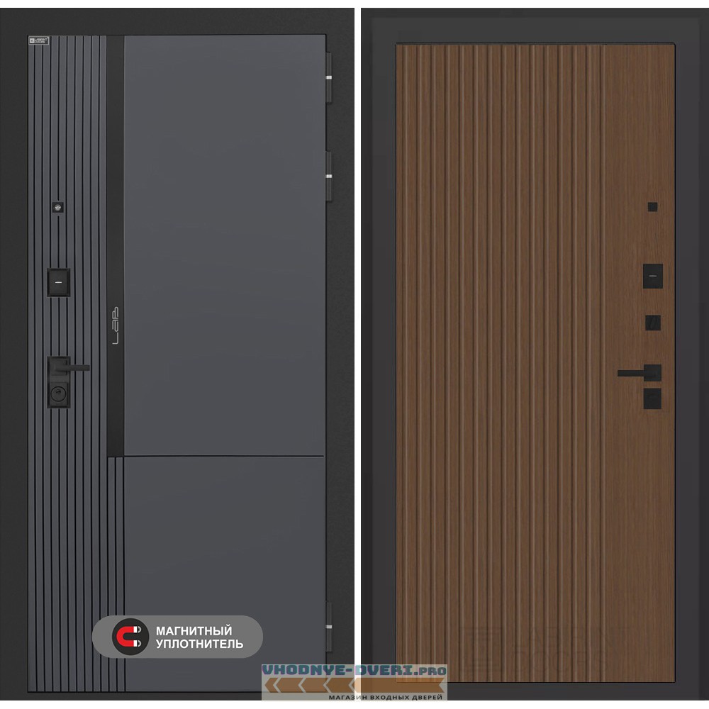 Входная дверь Лаб 2 Про - 29 Дуб кантри темный