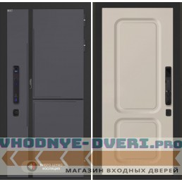 Входная дверь Лабиринт Лаб 3 Смарт 09 - Капучино