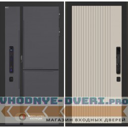 Входная дверь Лабиринт Лаб 3 Смарт 29 - Капучино