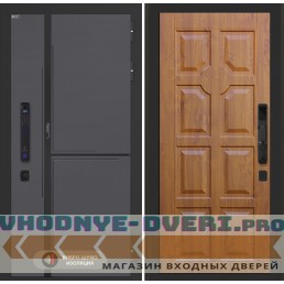 Входная дверь Лабиринт Лаб 3 Смарт 17 - Золотой дуб