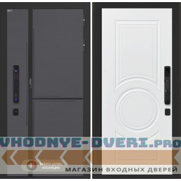 Входная дверь Лабиринт Лаб 3 Смарт 23 - Белый софт