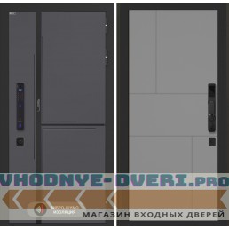 Входная дверь Лабиринт Лаб 3 Смарт 21 - Грей софт