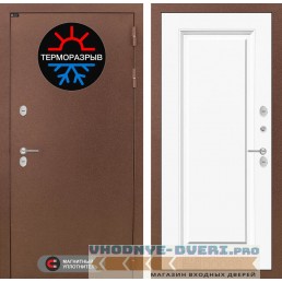 Входная дверь Лабиринт Термо Магнит 27 - Эмаль RAL 9003 (с терморазрывом)