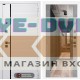 Входная дверь Лабиринт ROYAL с Зеркалом Максимум - Бетон светлый